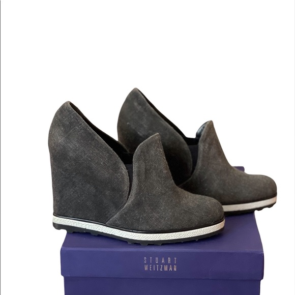 Stuart Weitzman Shoes - Stuart Weitzman Shoes ,Wedges, Size 6 , Gray Color